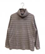 COMME des GARCONS HOMMEコムデギャルソン オム）の古着「長袖カットソー」｜ブラウン