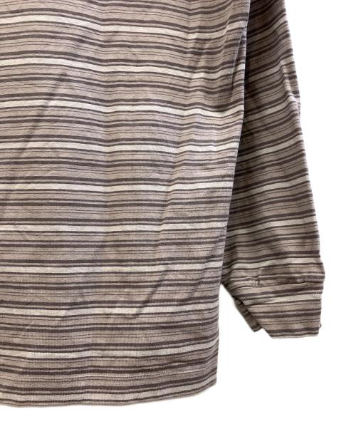 COMME des GARCONS HOMME（コムデギャルソン オム）COMME des GARCONS HOMME (コムデギャルソン オム) 長袖カットソー ブラウン サイズ:Sの古着・服飾アイテム