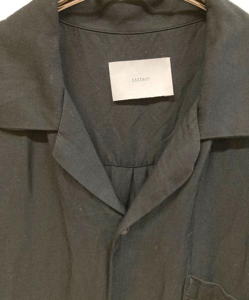 ssstein（シュタイン）ssstein (シュタイン) 半袖シャツ ブラック サイズ:Sの古着・服飾アイテム