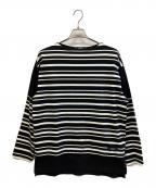 COMME des GARCONS HOMMEコムデギャルソン オム）の古着「長袖カットソー」｜ブラック