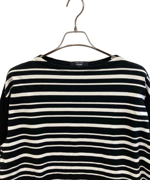 COMME des GARCONS HOMME（コムデギャルソン オム）COMME des GARCONS HOMME (コムデギャルソン オム) 長袖カットソー ブラック サイズ:Sの古着・服飾アイテム