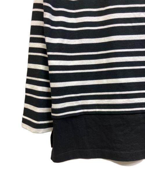 COMME des GARCONS HOMME（コムデギャルソン オム）COMME des GARCONS HOMME (コムデギャルソン オム) 長袖カットソー ブラック サイズ:Sの古着・服飾アイテム