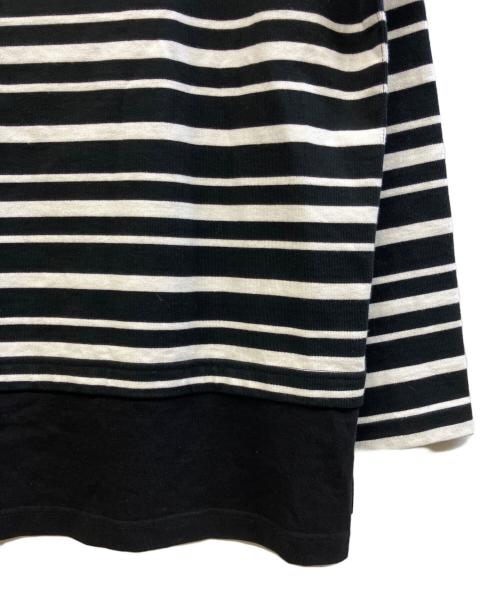 COMME des GARCONS HOMME（コムデギャルソン オム）COMME des GARCONS HOMME (コムデギャルソン オム) 長袖カットソー ブラック サイズ:Sの古着・服飾アイテム