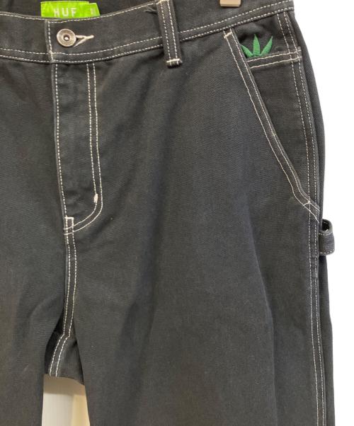 HUF（ハフ）HUF (ハフ) ペインターパンツ ブラック サイズ:30の古着・服飾アイテム