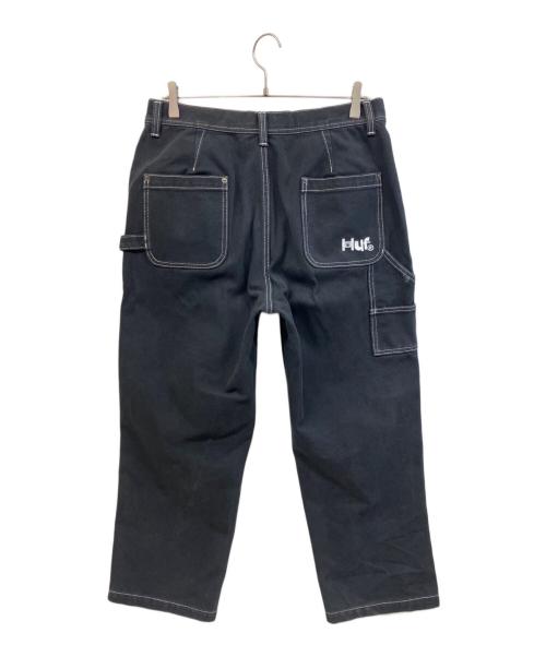 HUF（ハフ）HUF (ハフ) ペインターパンツ ブラック サイズ:30の古着・服飾アイテム