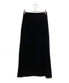 LAUREN RALPH LAUREN（ローレンラルフローレン）の古着「ロングスカート」｜ブラック