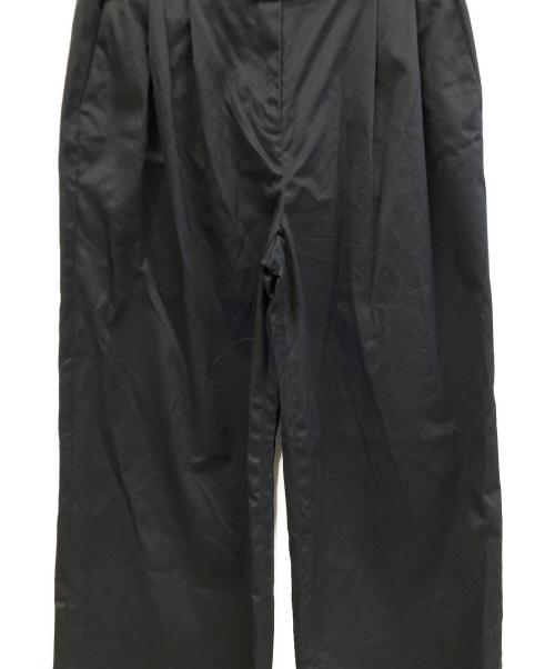 ATTISESSION（アティセッション）ATTISESSION (アティセッション) ストレートパンツ ブラック サイズ:38の古着・服飾アイテム