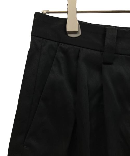 ATTISESSION（アティセッション）ATTISESSION (アティセッション) ストレートパンツ ブラック サイズ:38の古着・服飾アイテム