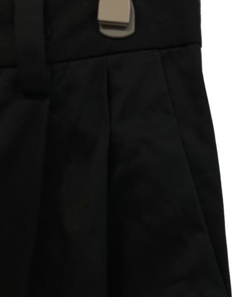 ATTISESSION（アティセッション）ATTISESSION (アティセッション) ストレートパンツ ブラック サイズ:38の古着・服飾アイテム