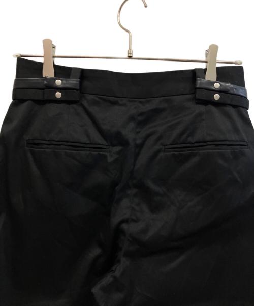 ATTISESSION（アティセッション）ATTISESSION (アティセッション) ストレートパンツ ブラック サイズ:38の古着・服飾アイテム