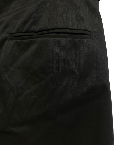 ATTISESSION（アティセッション）ATTISESSION (アティセッション) ストレートパンツ ブラック サイズ:38の古着・服飾アイテム