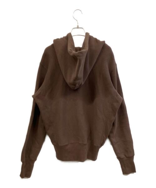 Champion（チャンピオン）Champion (チャンピオン) ジップパーカー ブラウン サイズ:Mの古着・服飾アイテム