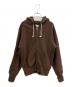 Champion（チャンピオン）の古着「ジップパーカー」｜ブラウン