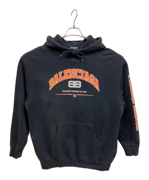 BALENCIAGA（バレンシアガ）BALENCIAGA (バレンシアガ) パーカー ブラック サイズ:XSの古着・服飾アイテム