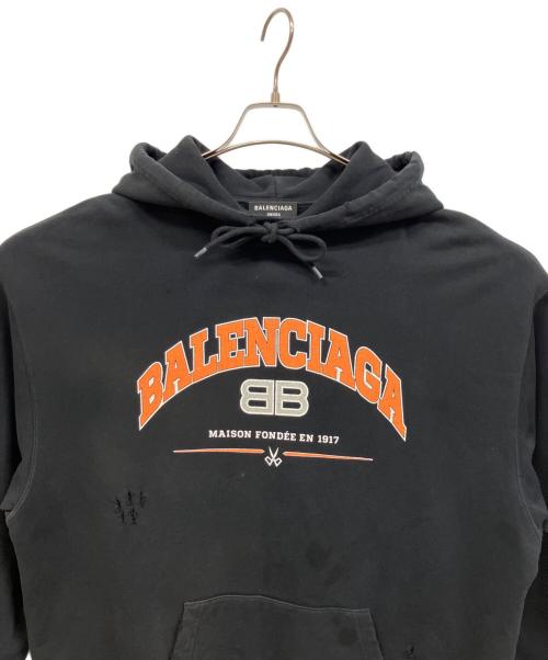 BALENCIAGA（バレンシアガ）BALENCIAGA (バレンシアガ) パーカー ブラック サイズ:XSの古着・服飾アイテム