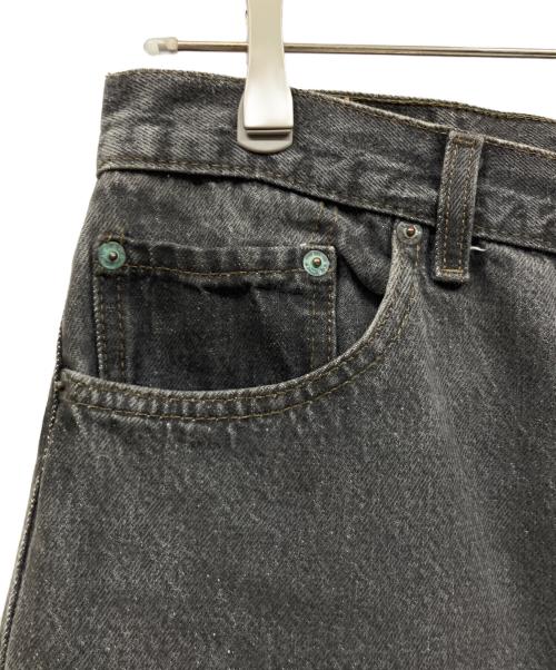 LEVI'S（リーバイス）LEVI'S (リーバイス) 先染めブラックデニムパンツ グレー サイズ:W33×L30の古着・服飾アイテム