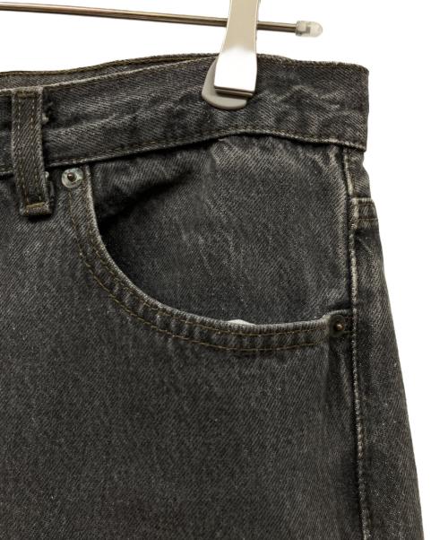 LEVI'S（リーバイス）LEVI'S (リーバイス) 先染めブラックデニムパンツ グレー サイズ:W33×L30の古着・服飾アイテム