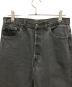 中古・古着 LEVI'S (リーバイス) 先染めブラックデニムパンツ グレー サイズ:W33×L30：11000円