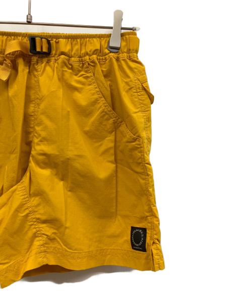 山と道（ヤマトミチ）山と道 (ヤマトミチ) ハーフパンツ イエロー サイズ:Sの古着・服飾アイテム
