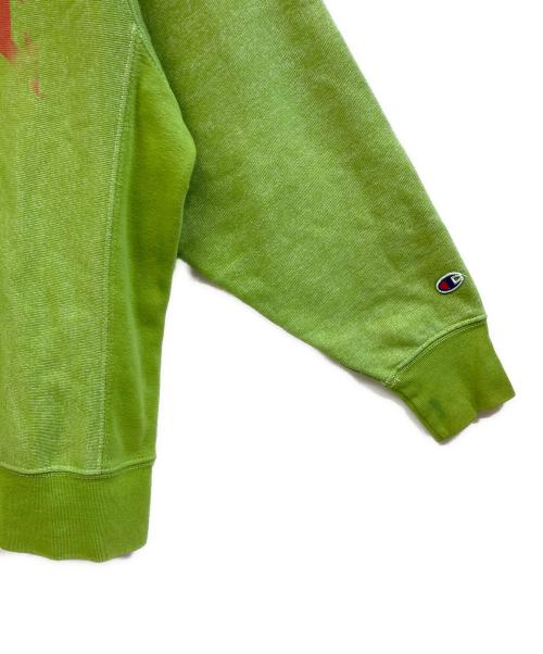 Champion REVERSE WEAVE（チャンピオン リバース ウィーブ）Champion REVERSE WEAVE (チャンピオン リバース ウィーブ) スウェット グリーン サイズ:Mの古着・服飾アイテム
