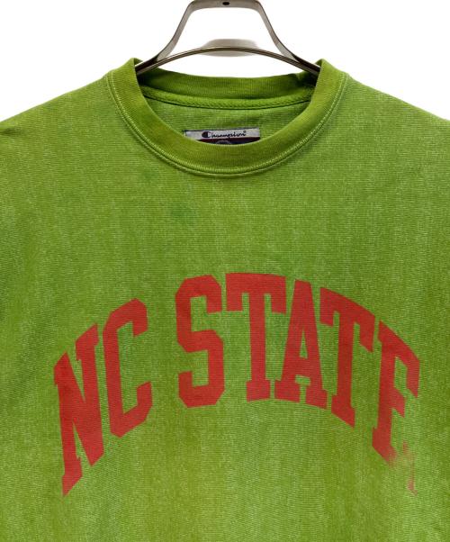 Champion REVERSE WEAVE（チャンピオン リバース ウィーブ）Champion REVERSE WEAVE (チャンピオン リバース ウィーブ) スウェット グリーン サイズ:Mの古着・服飾アイテム