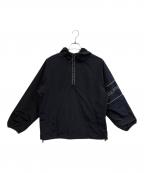 SUPREMEシュプリーム）の古着「NYLON Ripstop Hooded Pullover」｜ブラック