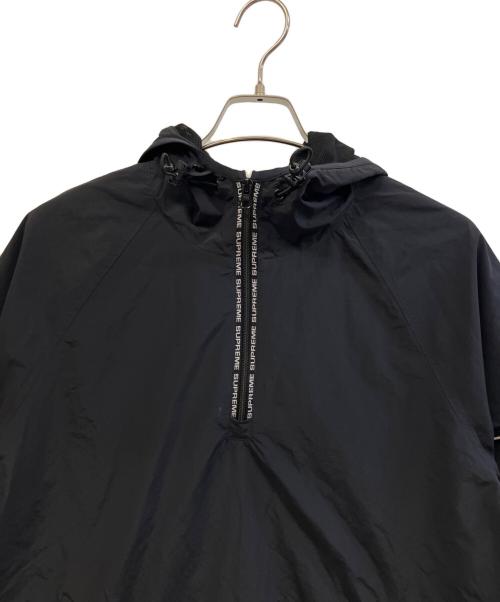 SUPREME（シュプリーム）SUPREME (シュプリーム) NYLON Ripstop Hooded Pullover ブラック サイズ:Sの古着・服飾アイテム