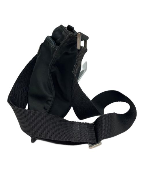 PRADA（プラダ）PRADA (プラダ) ナイロンサコッシュ ブラック×グリーンの古着・服飾アイテム