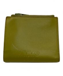 MM6 Maison Margiela（エムエムシックスメゾンマルジェラ）の古着「2つ折り財布」｜オリーブ