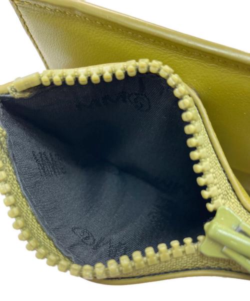 MM6 Maison Margiela（エムエムシックスメゾンマルジェラ）MM6 Maison Margiela (エムエムシックスメゾンマルジェラ) 2つ折り財布 オリーブの古着・服飾アイテム