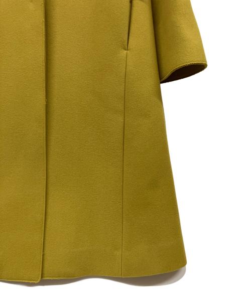 IRENE（アイレネ）IRENE (アイレネ) ステンカラーコート イエロー サイズ:36の古着・服飾アイテム