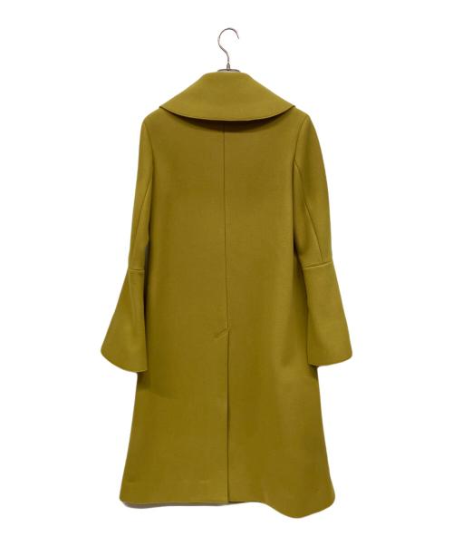 IRENE（アイレネ）IRENE (アイレネ) ステンカラーコート イエロー サイズ:36の古着・服飾アイテム