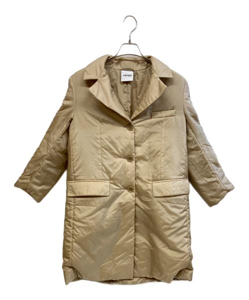 ASPESI（アスペジ）ASPESI (アスペジ) 中綿コート ベージュ サイズ:Sの古着・服飾アイテム