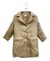 ASPESI（アスペジ）の古着「中綿コート」｜ベージュ