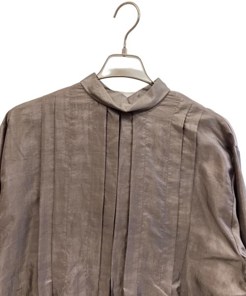BUNON（ブノン）BUNON (ブノン) 長袖シャツ ブラウン サイズ:Fの古着・服飾アイテム