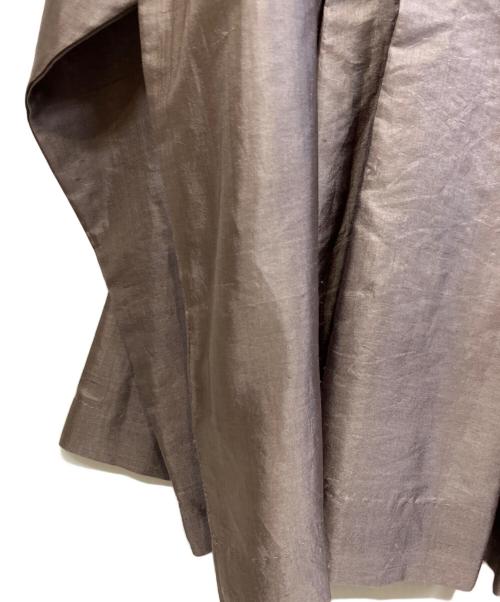 BUNON（ブノン）BUNON (ブノン) 長袖シャツ ブラウン サイズ:Fの古着・服飾アイテム