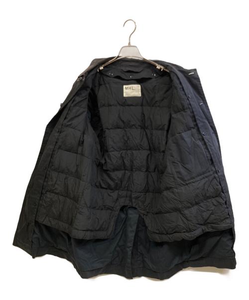 MHL（エムエイチエル）MHL (エムエイチエル) ステンカラーコート ブラック サイズ:Sの古着・服飾アイテム