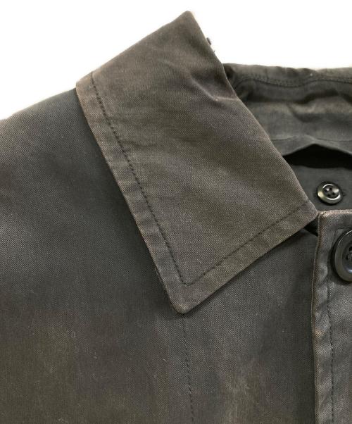 MHL（エムエイチエル）MHL (エムエイチエル) ステンカラーコート ブラック サイズ:Sの古着・服飾アイテム