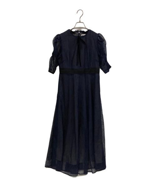 LeJa（レジャ）LeJa (レジャ) 半袖ワンピース ネイビー サイズ:Mの古着・服飾アイテム