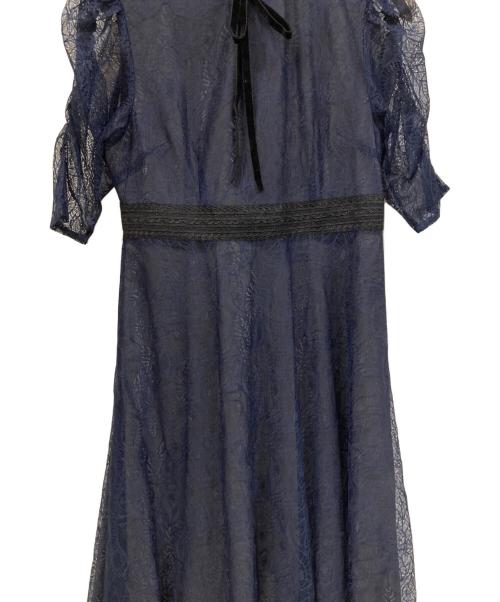 LeJa（レジャ）LeJa (レジャ) 半袖ワンピース ネイビー サイズ:Mの古着・服飾アイテム