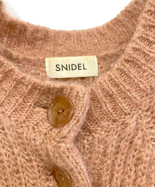Snidel（スナイデル）Snidel (スナイデル) ニットジャケット ピンク サイズ:Fの古着・服飾アイテム