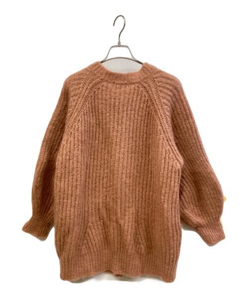 Snidel（スナイデル）Snidel (スナイデル) ニットジャケット ピンク サイズ:Fの古着・服飾アイテム