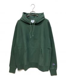 Champion（チャンピオン）の古着「リバースウィーブスウェット」｜グリーン