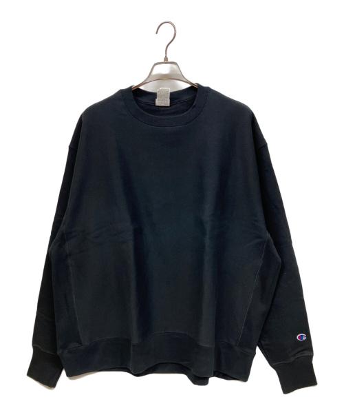 Champion（チャンピオン）Champion (チャンピオン) クルーネックスウェット ブラック サイズ:2XLの古着・服飾アイテム