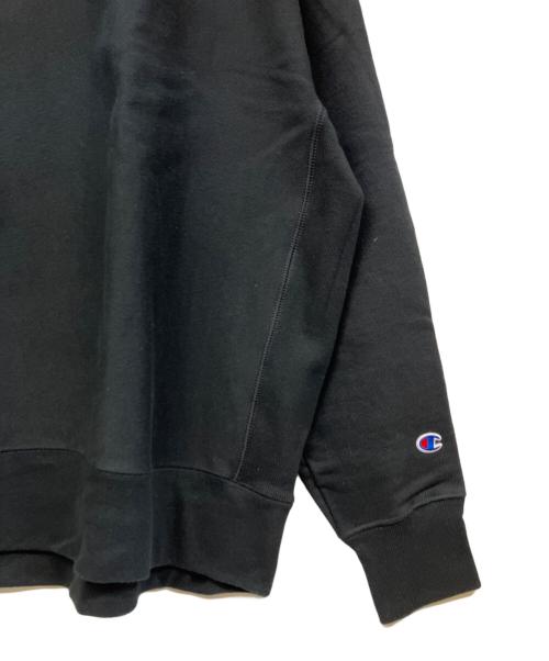 Champion（チャンピオン）Champion (チャンピオン) クルーネックスウェット ブラック サイズ:2XLの古着・服飾アイテム