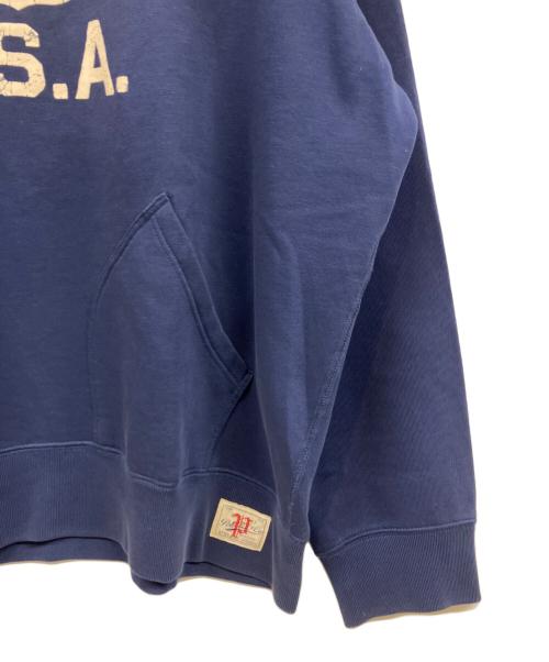 POLO RALPH LAUREN（ポロ・ラルフローレン）POLO RALPH LAUREN (ポロ・ラルフローレン) プルオーバーパーカー ネイビー サイズ:XXLの古着・服飾アイテム