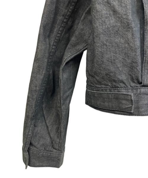 uncrave（アンクレイヴ3.）uncrave (アンクレイヴ3.) デニムジャケット ブラック サイズ:1 未使用品の古着・服飾アイテム