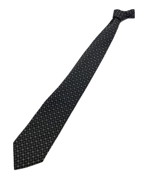 GUCCI（グッチ）GUCCI (グッチ) ネクタイ ブラック サイズ:不明（大剣幅相当）の古着・服飾アイテム