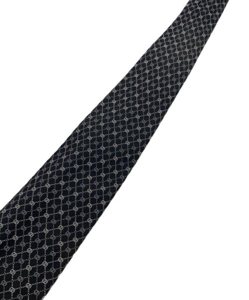GUCCI（グッチ）GUCCI (グッチ) ネクタイ ブラック サイズ:不明（大剣幅相当）の古着・服飾アイテム