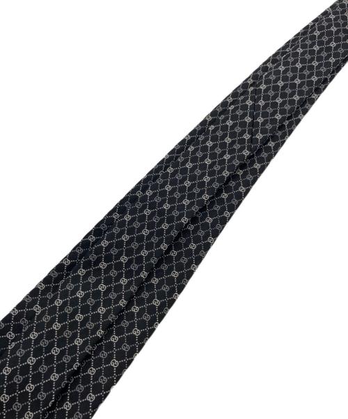 GUCCI（グッチ）GUCCI (グッチ) ネクタイ ブラック サイズ:不明（大剣幅相当）の古着・服飾アイテム